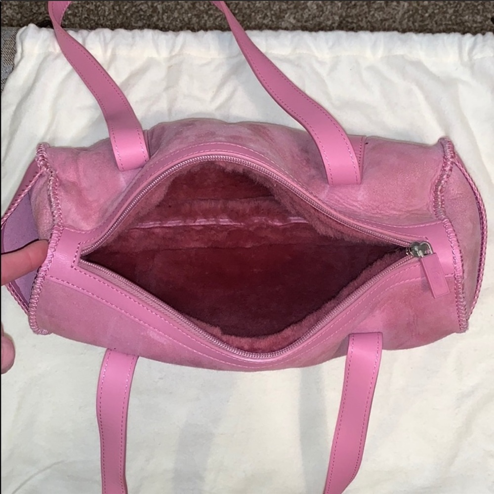 NWOT UGG Pink Barrel Purse - Picture 6 of 8